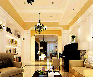 Fashion luxury family living room - 28