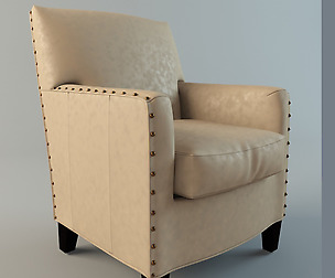 Alabaster chair