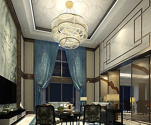 Fashionable avant-garde living room design 05