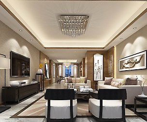 Fashionable avant-garde living room design 13