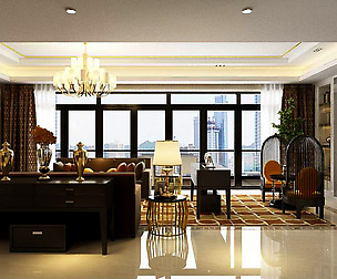 Fashionable avant-garde living room design 50