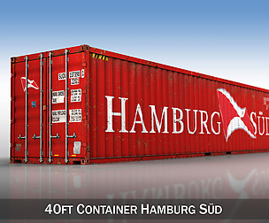 40ft Shipping Container - Hamburg Sued