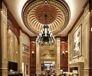 Fashionable avant-garde living room design 60