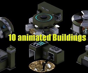 Minimalistic RTS Buildings Pack