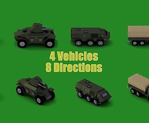 Isometric Vehicles
