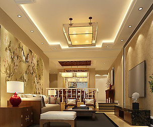 Luxury stylish interior living room - 04