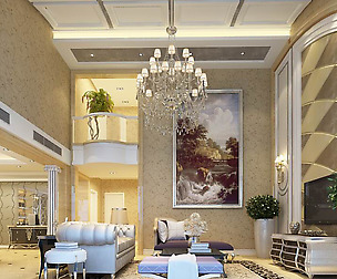 Luxury stylish interior living room - 06