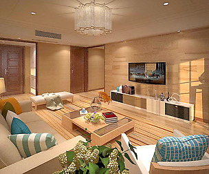 Modern living room design 04