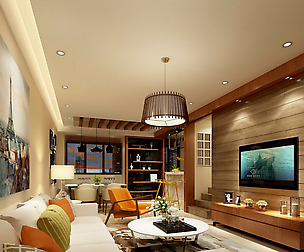 Modern living room design 05