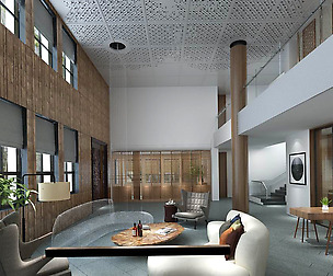 Muslim style living room 02