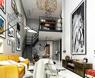 Muslim style living room 03