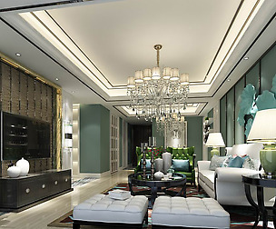 Muslim style living room 05