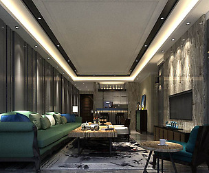 Muslim style living room 06