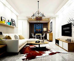 Muslim style living room 07