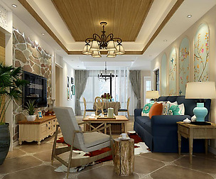 Muslim style living room 08