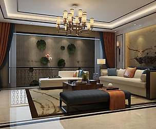 Southeast Asian style living room 02