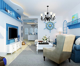 Living Room Space - Southeast Asian Style -9401