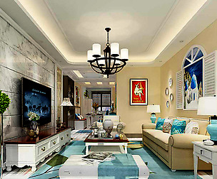 Living Room - Southeast Asian Style -9402