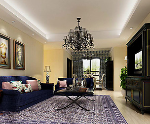 Living Room - Southeast Asian Style -9403
