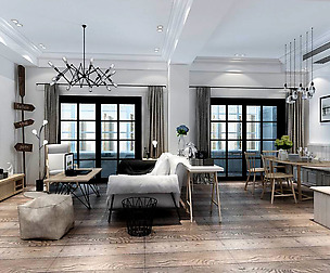 Living Room Space - Southeast Asian Style -9407