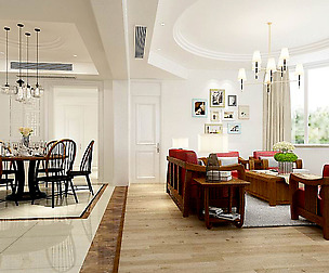 Living Room - Southeast Asian Style -9410