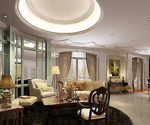 Living Room - American Style -9404