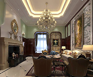 Living Room - American Style -9409