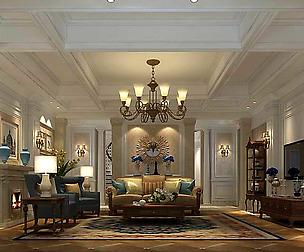 Living Room - American Style-9416
