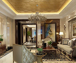 Living room space - European style -9413