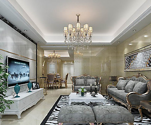 Living Room - European Style-9415