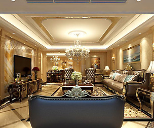 Living room space - European style -9444