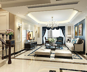 Living room space - European style -9445