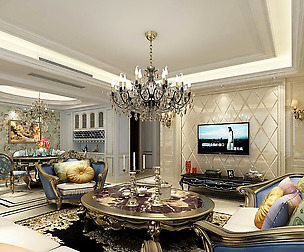 Living room space - European style -9447