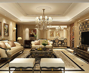 Living room space - European style -9454