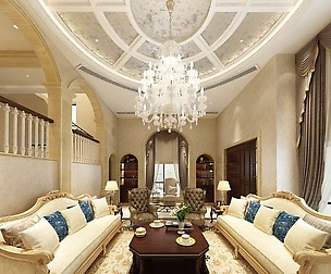 Living room space - European style -9455