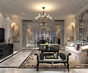 Living room space - European style -9462