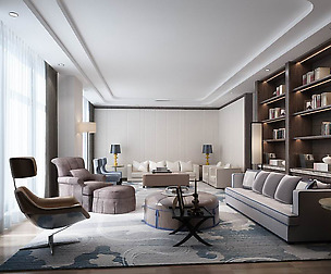 Living Room - Contemporary - 9417
