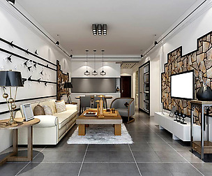 Living Room - Modern Style -9429