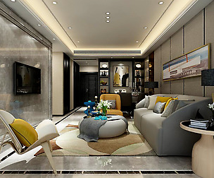 Living Room - Contemporary - 9433