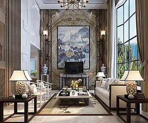 Living Room - Contemporary - 9436