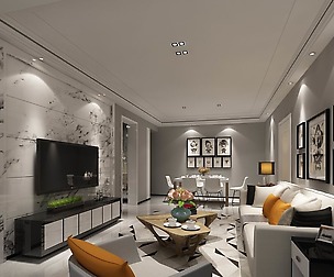 Living Room - Modern Style - 9465