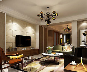 Living Room - Modern Style - 9466
