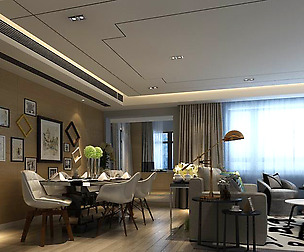 Living Room - Contemporary - 9492