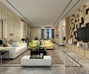 Living Room Space - Modern Style - 94105