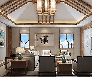 Living Room - Chinese Style -9402