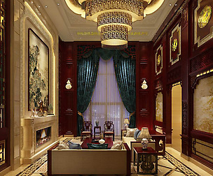 Living Room - Chinese Style - 9413