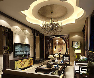 Living Room - Chinese Style - 9415