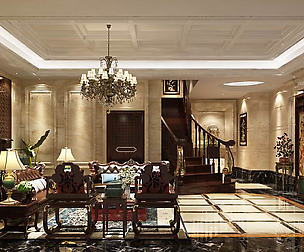 Living Room - Chinese Style - 9417