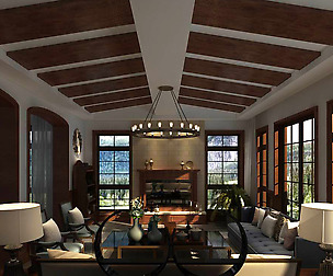 Living Room - Chinese Style - 9420