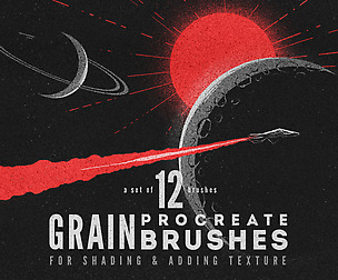 Procreate Grain brushes